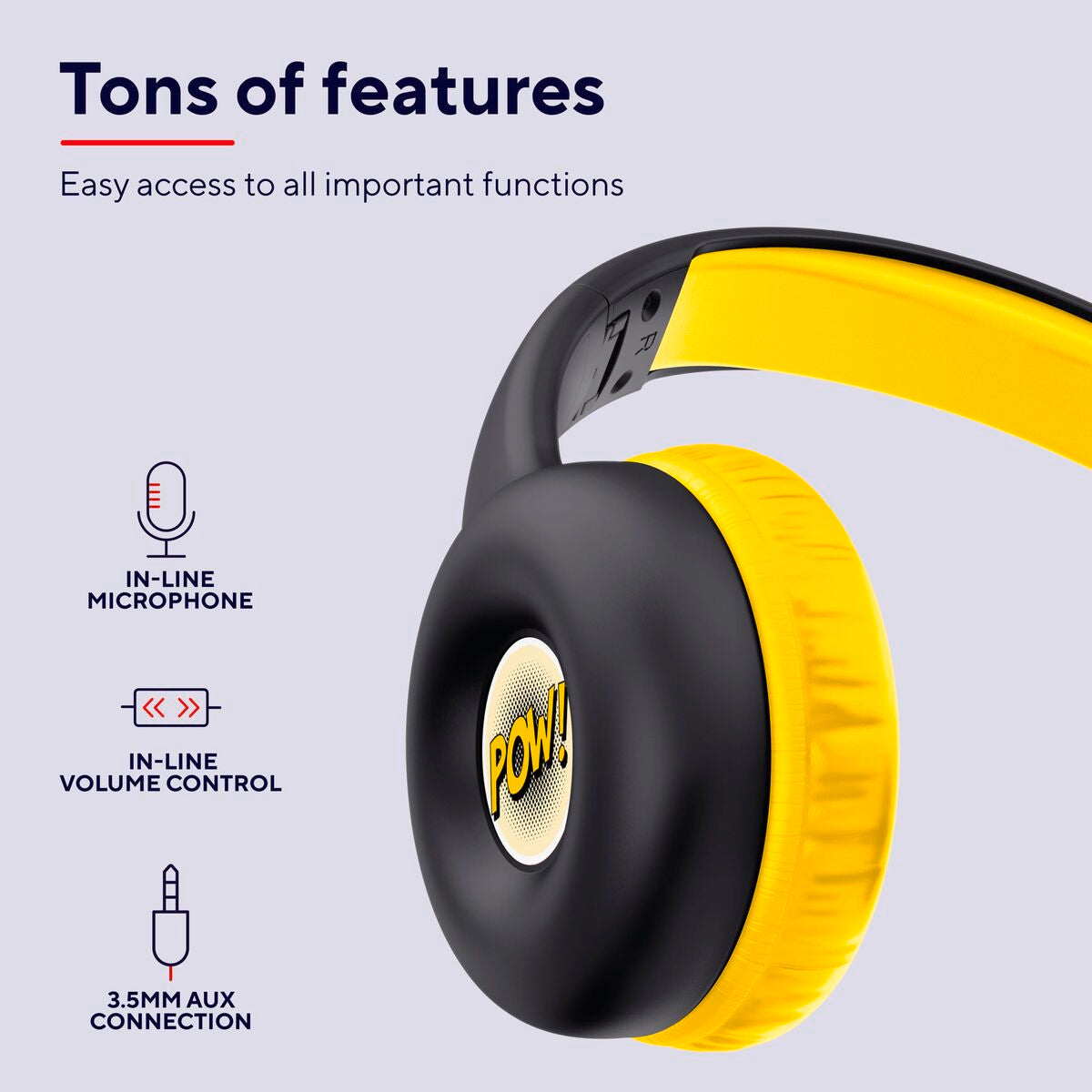 Trust Headphones Trust 25406 Black