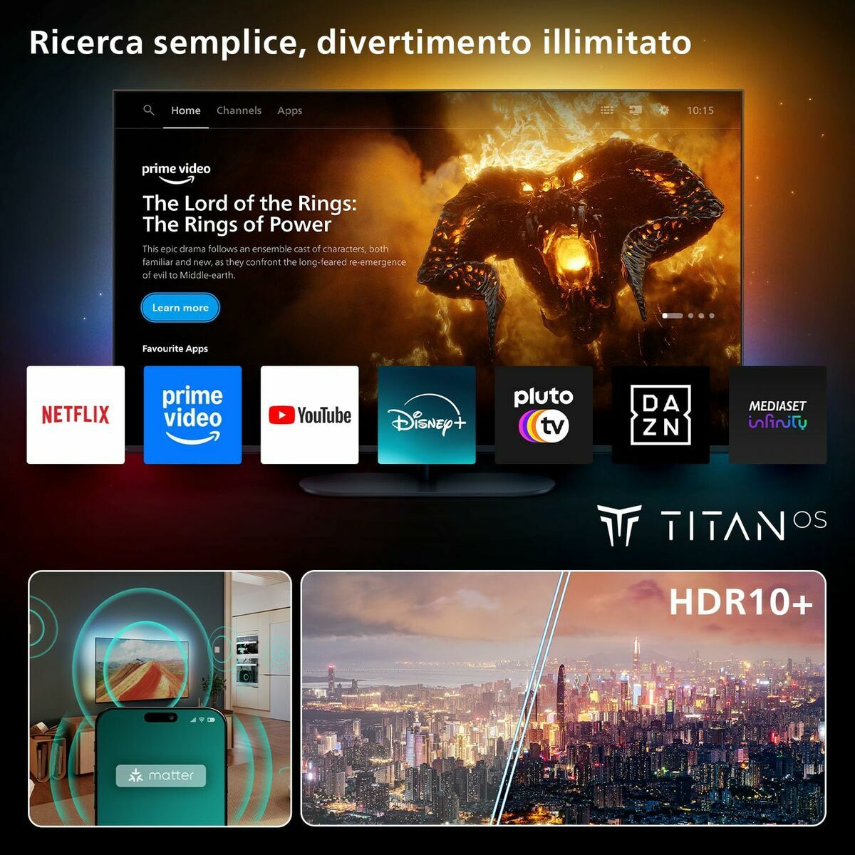 Philips Smart Tv Philips 43Pus8010/12 43" 4K Ultra Hd Led Hdr