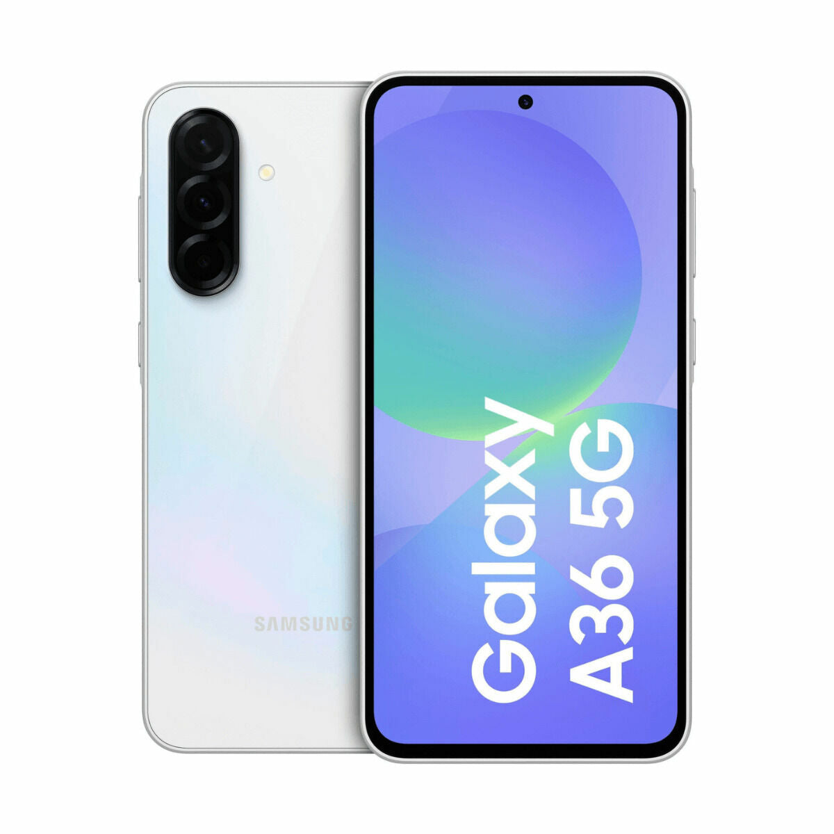 Samsung Smartphone Samsung Galaxy A36 5G Sm-A366 6,7" Octa Core Qualcomm Snapdragon 6 Gen 3 6 Gb Ram 128 Gb White