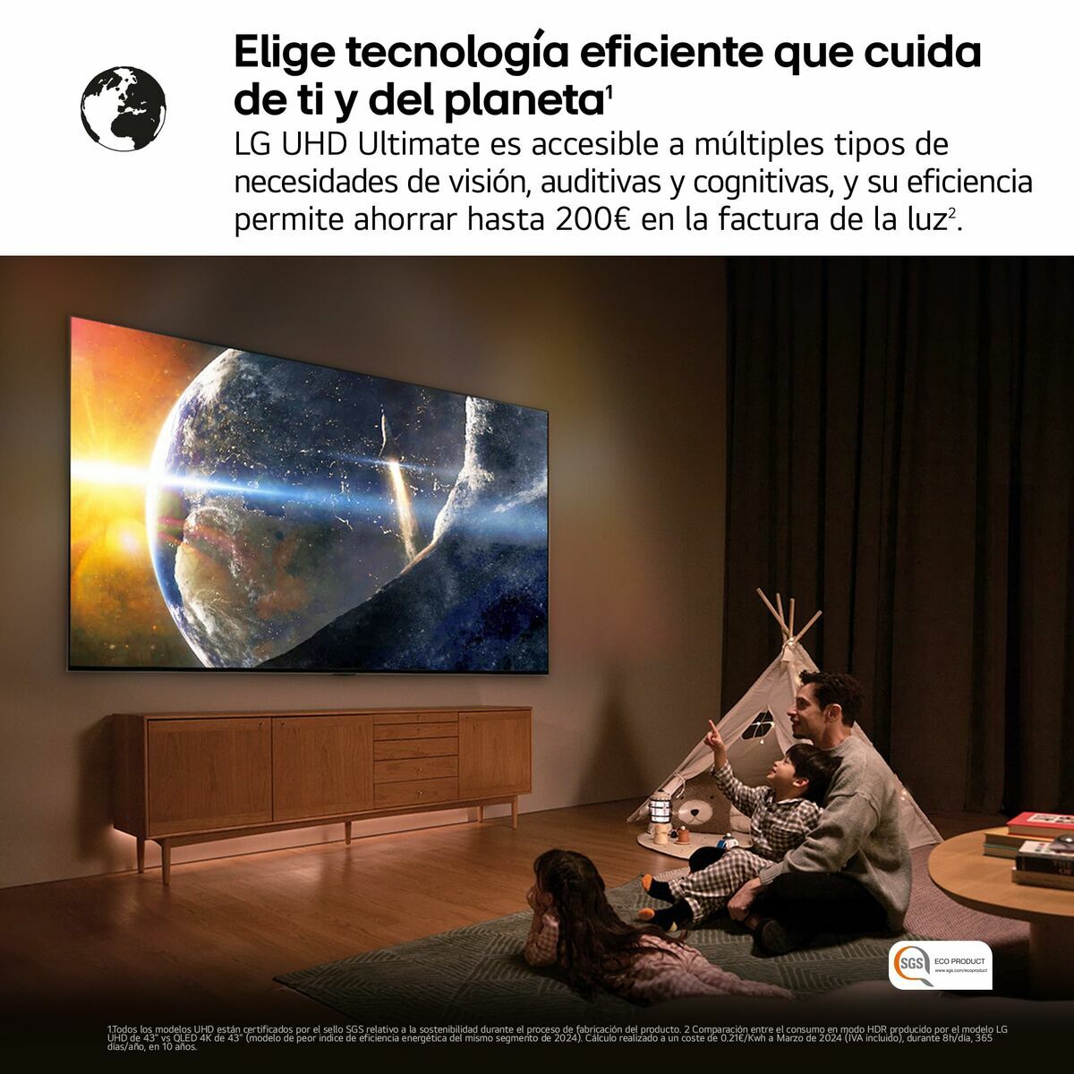 Lg Smart Tv Lg 75Ua75006La 75" 4K Ultra Hd Led Hdr D-Led
