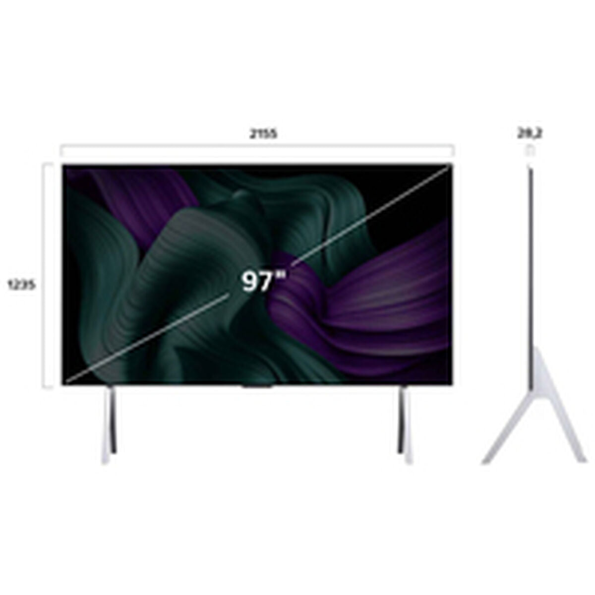 Lg Smart Tv Lg Oled97M59La 4K Ultra Hd 97" Hdr Oled