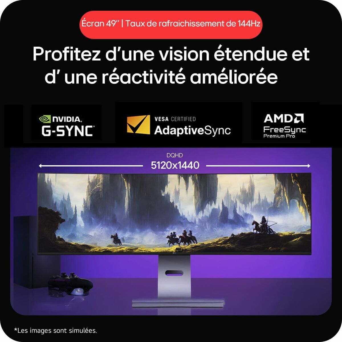 Lg Monitor Lg 49U950A-W 49"