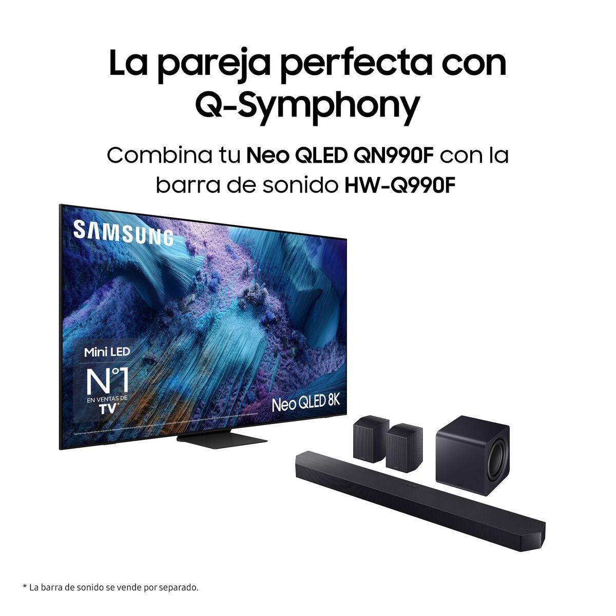 Samsung Smart Tv Samsung Tq98Qn990Ftxxc 98" 8K Ultra Hd Hdr Neo Qled