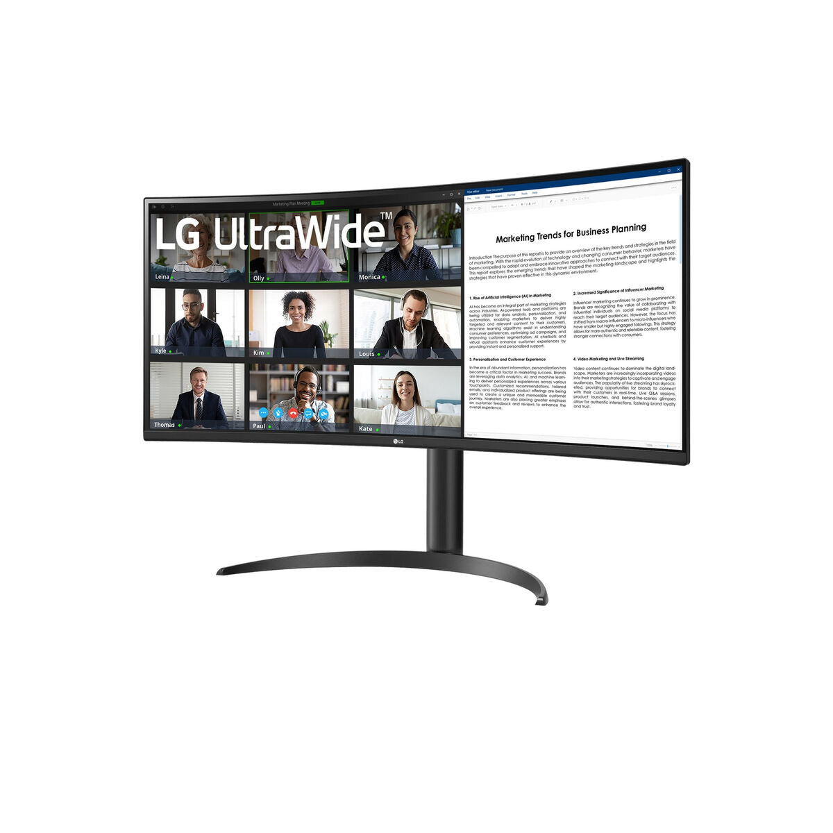Lg Monitor Lg 34Wr50Qk-B 34" 4K Ultra Hd Lcd Wide Quad Hd