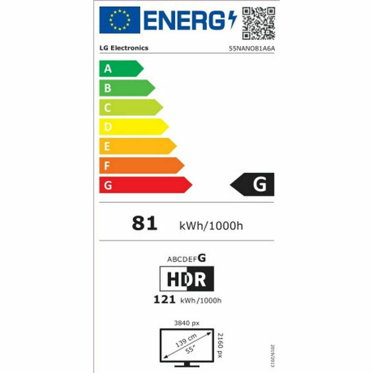 Lg Smart Tv Lg 55Nano81A6A 4K Ultra Hd 55" Led