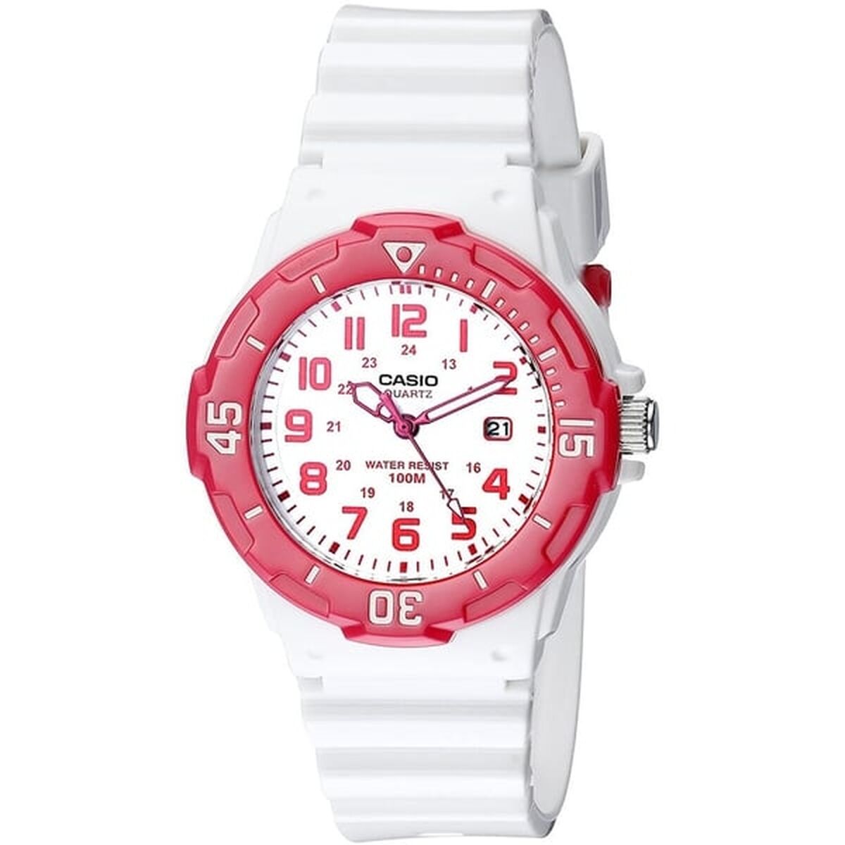 Casio Ladies' Watch Casio Lady Diver - White (Ø 34 Mm)
