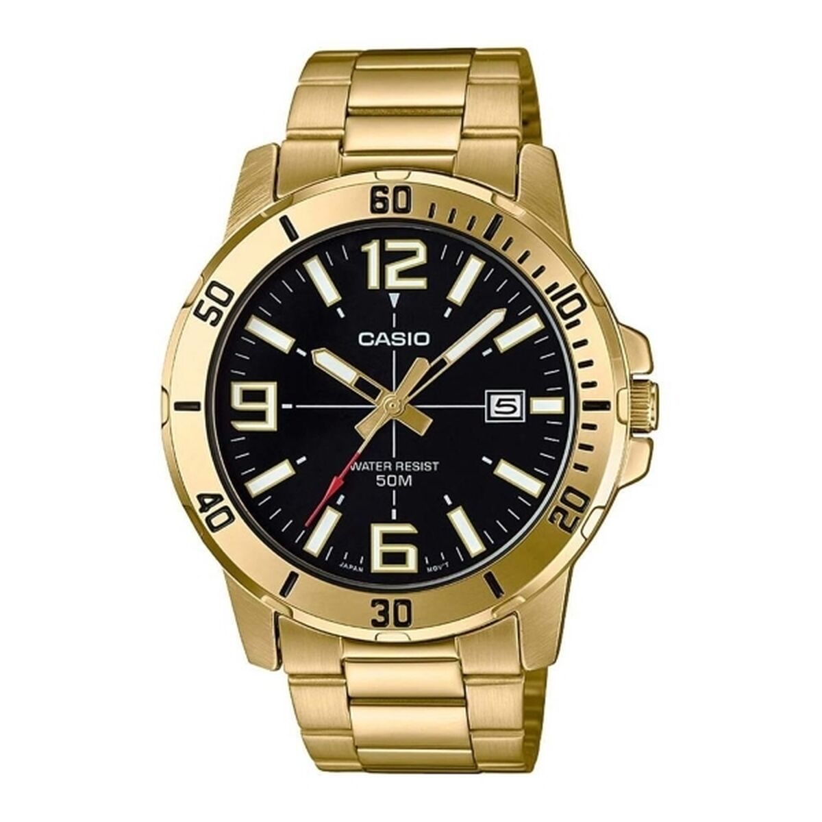 Casio Men's Watch Casio Diver Black (Ø 45 Mm)