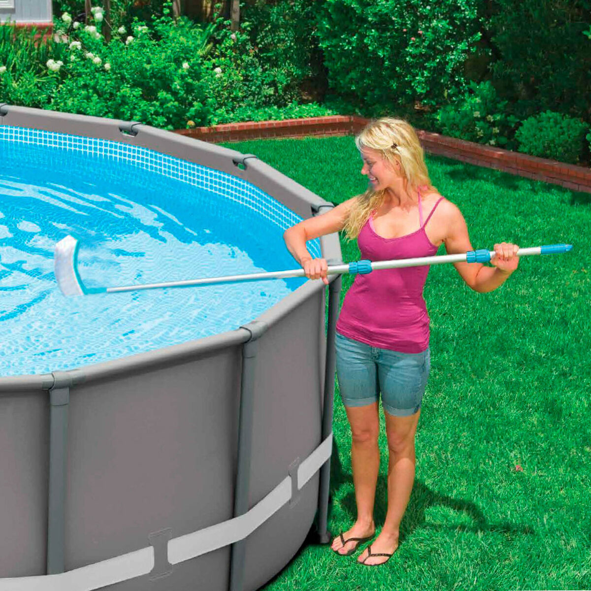 Intex Curved Brush For Swimming Pool Intex 41,5 X 8 X 17 Cm