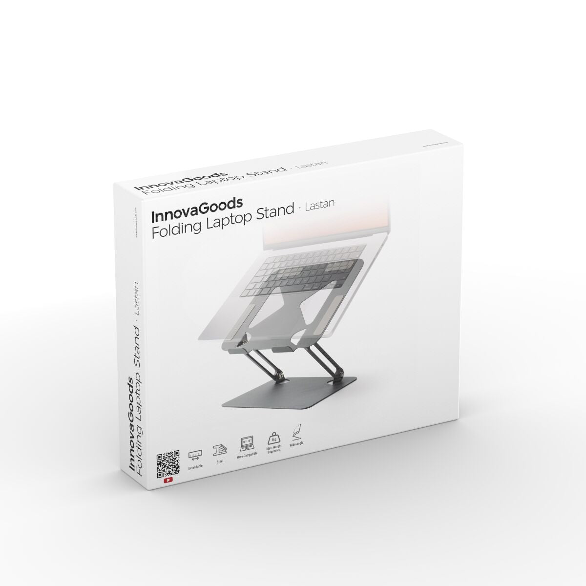 Innovagoods Folding And Adjustable Laptop Stand Lastan Innovagoods